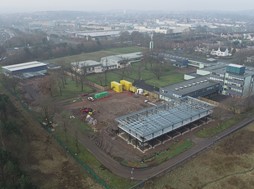 Classroom extension gets underway at St Paul's High School in Glasgow (1)