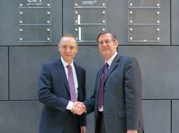 Amey's Professional Excellence Director Richard Butterfiled, left, with Dr Clive Hickman, Chief Exec of MTC 2.jpg