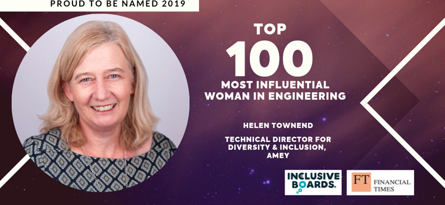 Amey的Helen Townend在英国工程中最具影响力的妇女。