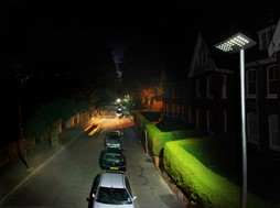 LED Streetlight Road Scene1